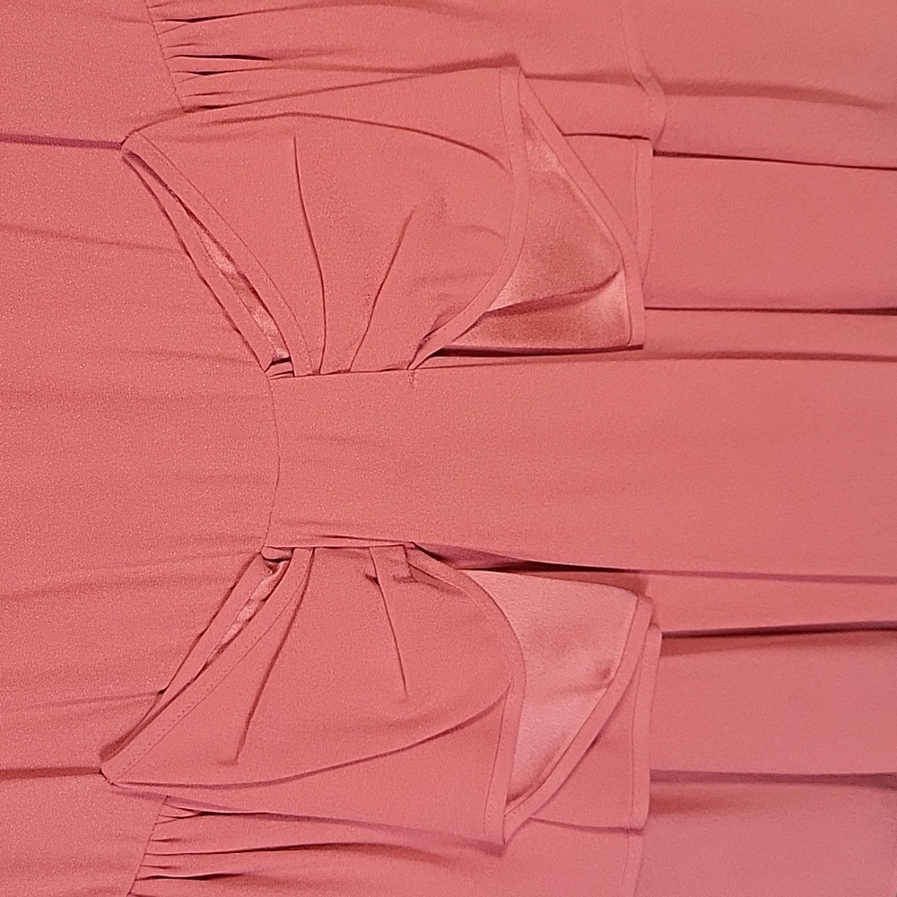 Red Valentino Pink Bow Dress - Picture 4 of 5